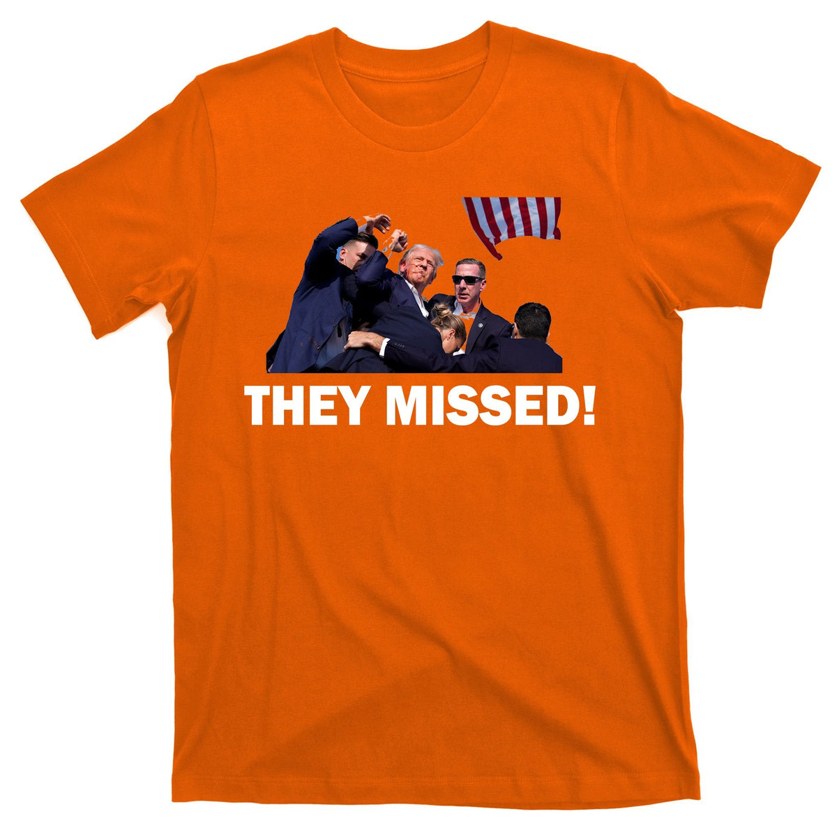 They Missed! Trump Got Shot Failed Assassination T-Shirt product image 5