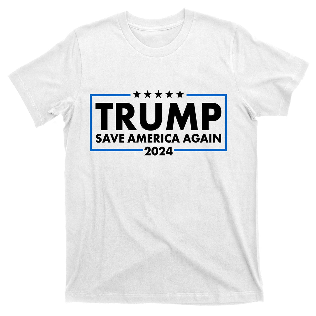 Trumo Save America Again 2024 Election Logo T-Shirt product image 11