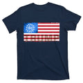 Trump 45 Betsy Ross 13 Original Colonies Flag T-Shirt product image 1