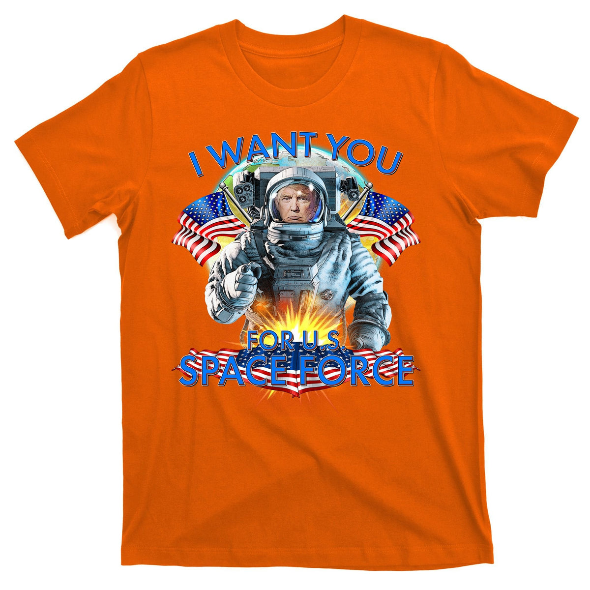 Trump I Want You For US Space Force T-Shirt product image 5