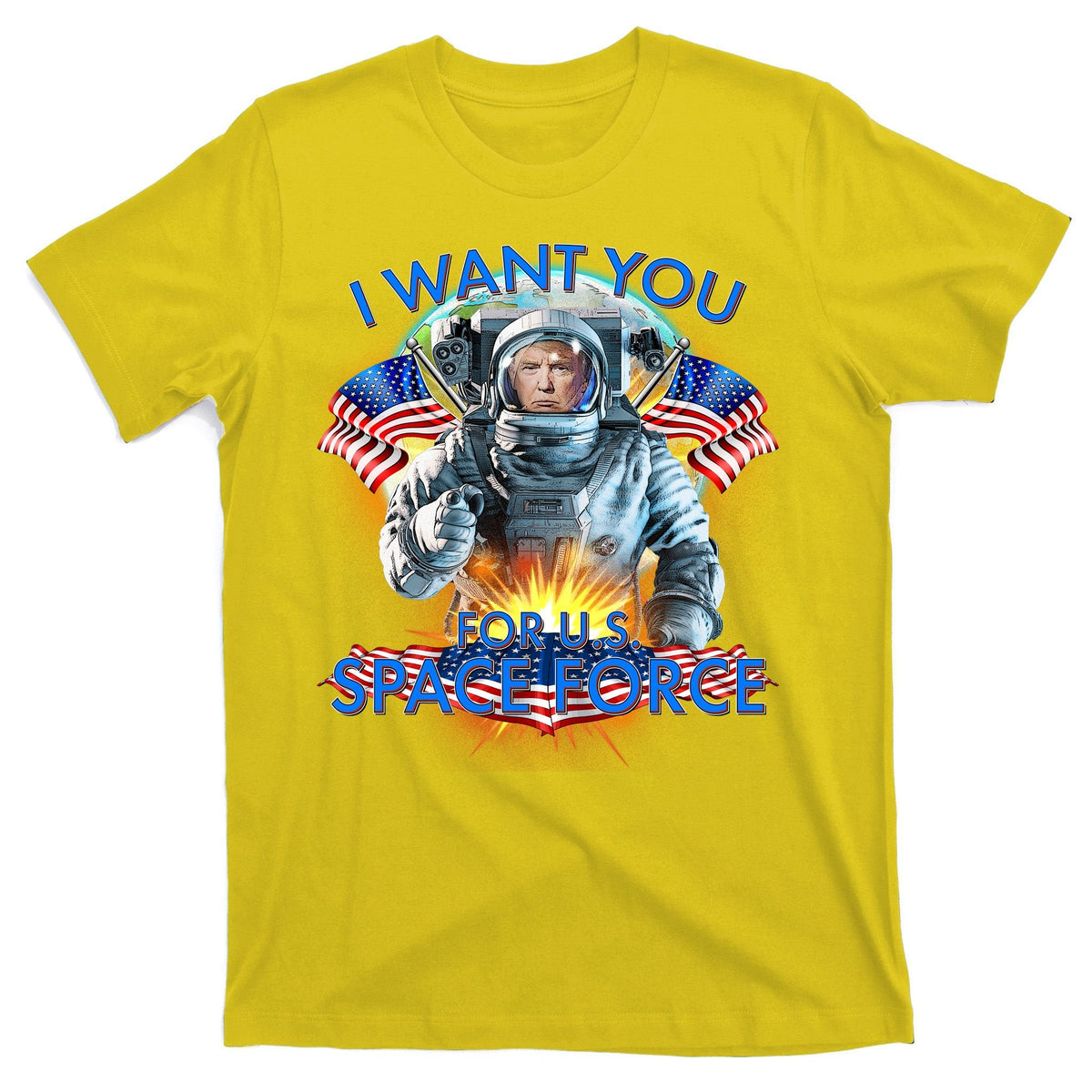 Trump I Want You For US Space Force T-Shirt product image 3