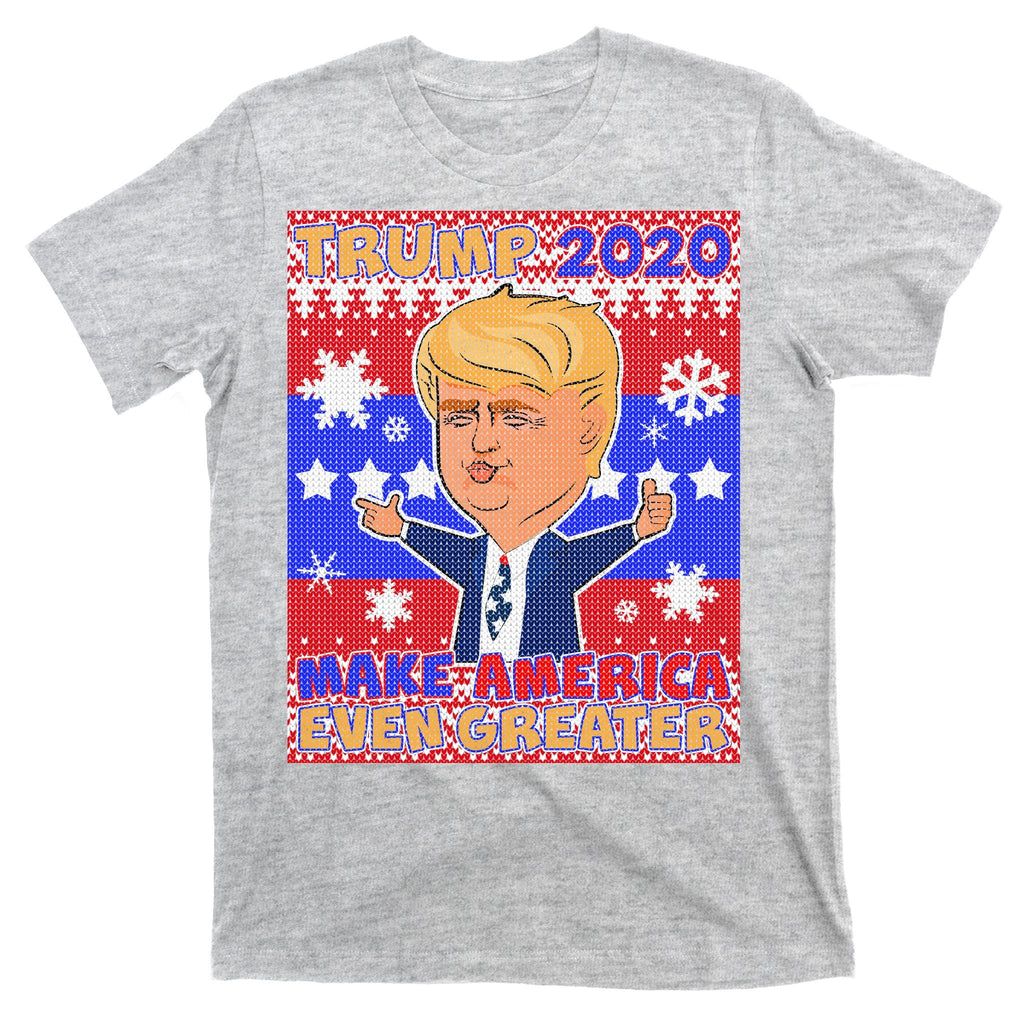 Trump Make America Even Greater Ugly Christmas Sweater product image 9
