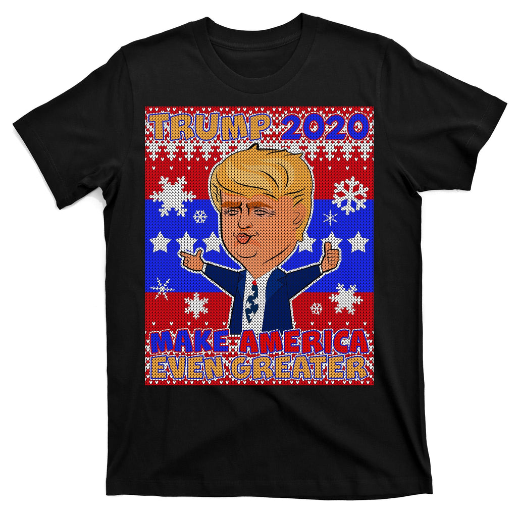 Trump Make America Even Greater Ugly Christmas Sweater product image 7
