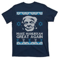 Trump Make Hanukkah Great Again Ugly T-Shirt product image 1