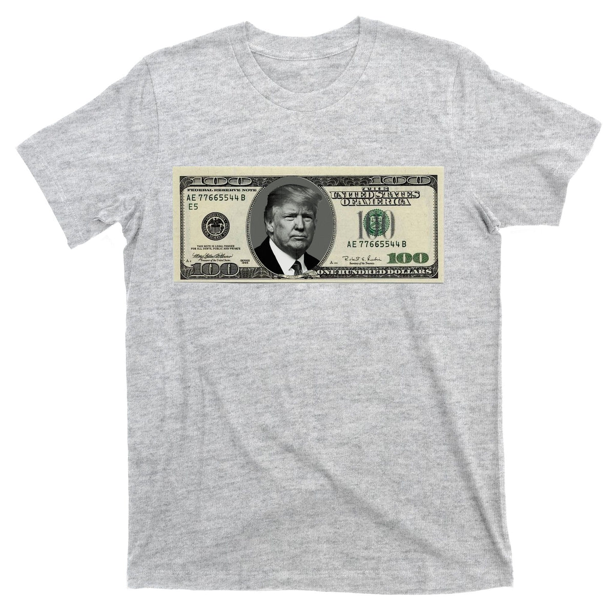 Trump Money Hundred Dollar Bill $100 T-Shirt product image 9