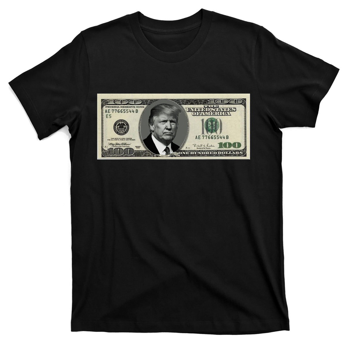 Trump Money Hundred Dollar Bill $100 T-Shirt product image 7