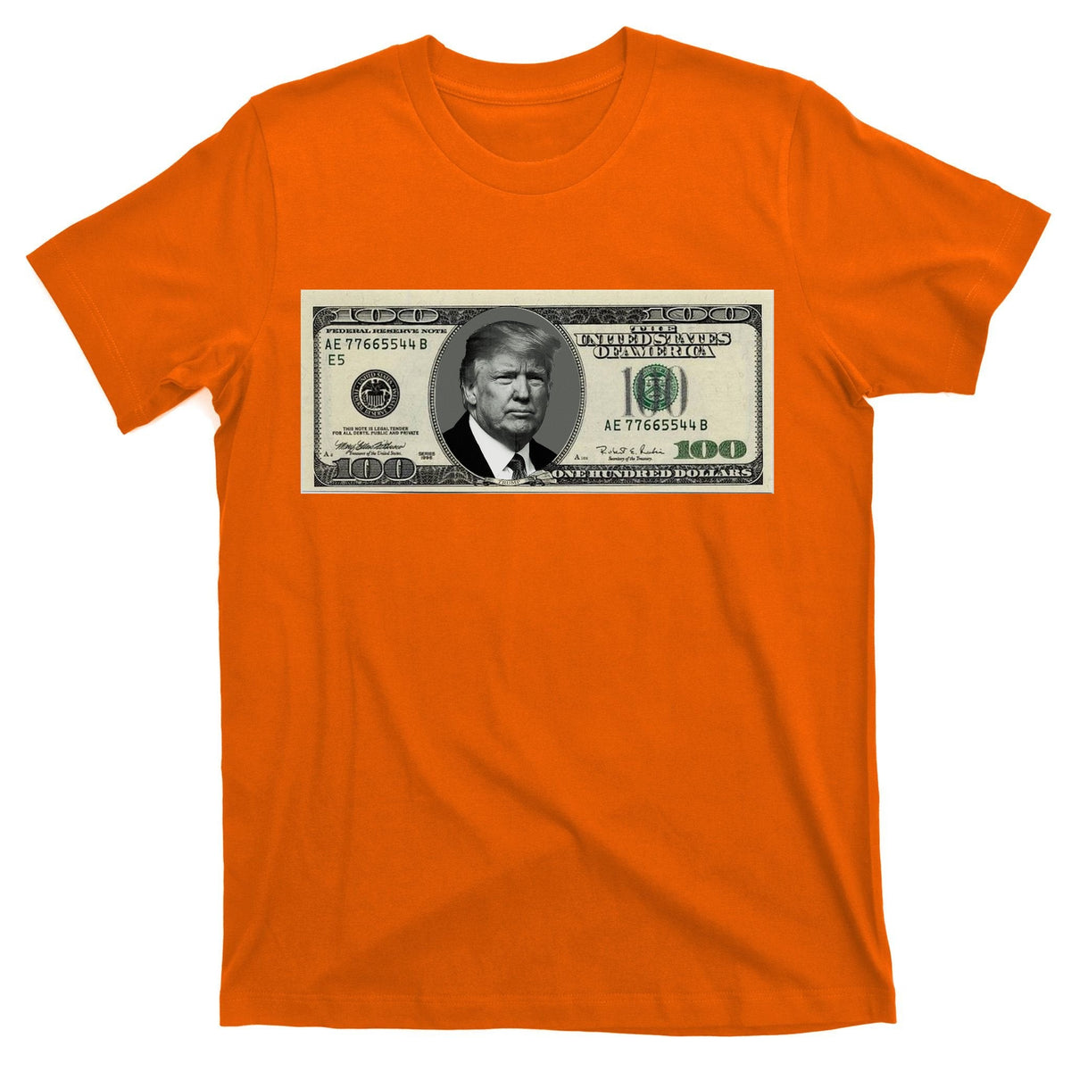 Trump Money Hundred Dollar Bill $100 T-Shirt product image 5