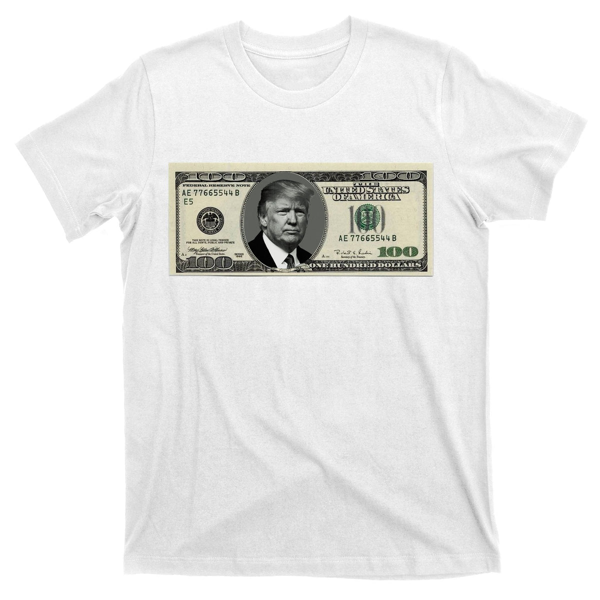 Trump Money Hundred Dollar Bill $100 T-Shirt product image 11