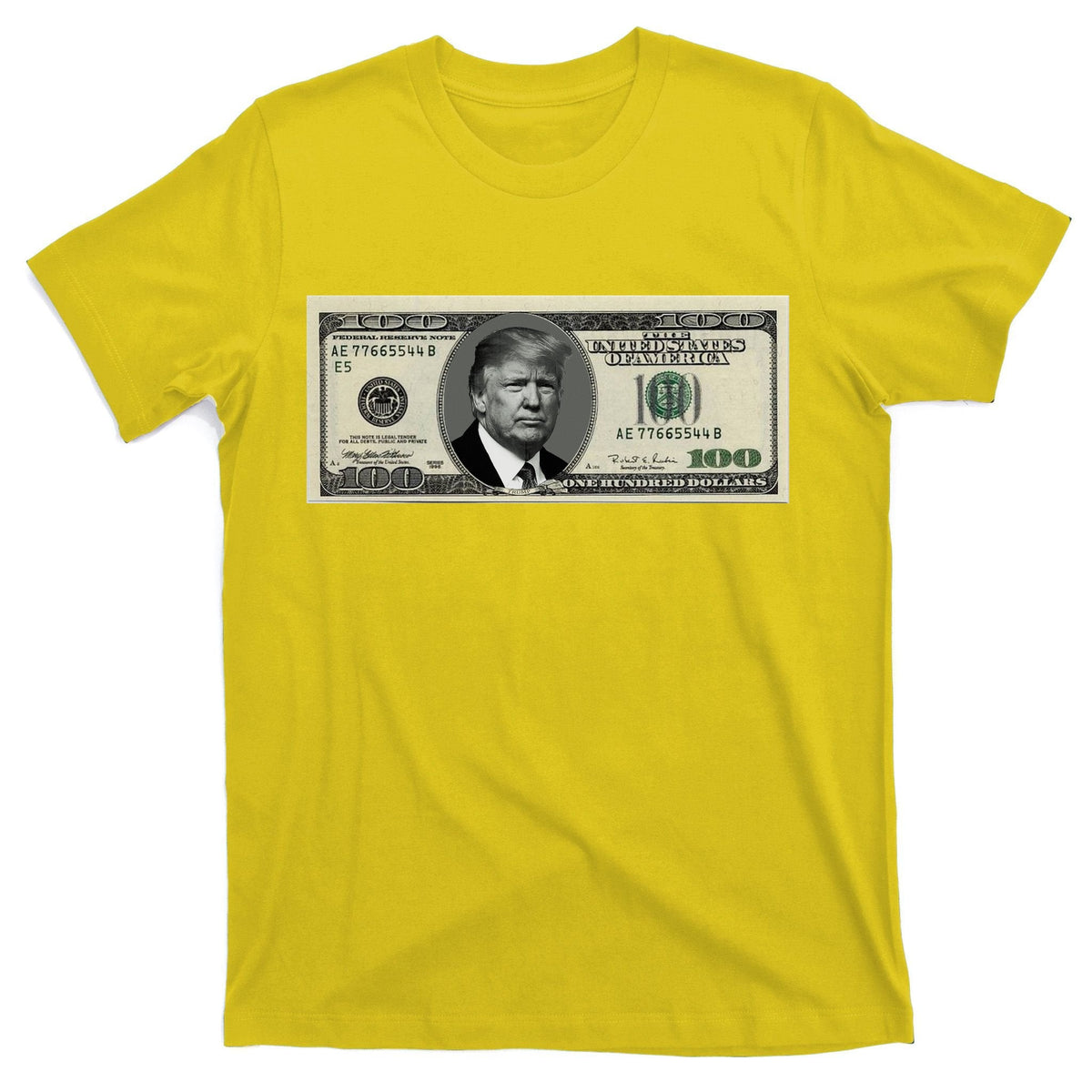 Trump Money Hundred Dollar Bill $100 T-Shirt product image 3