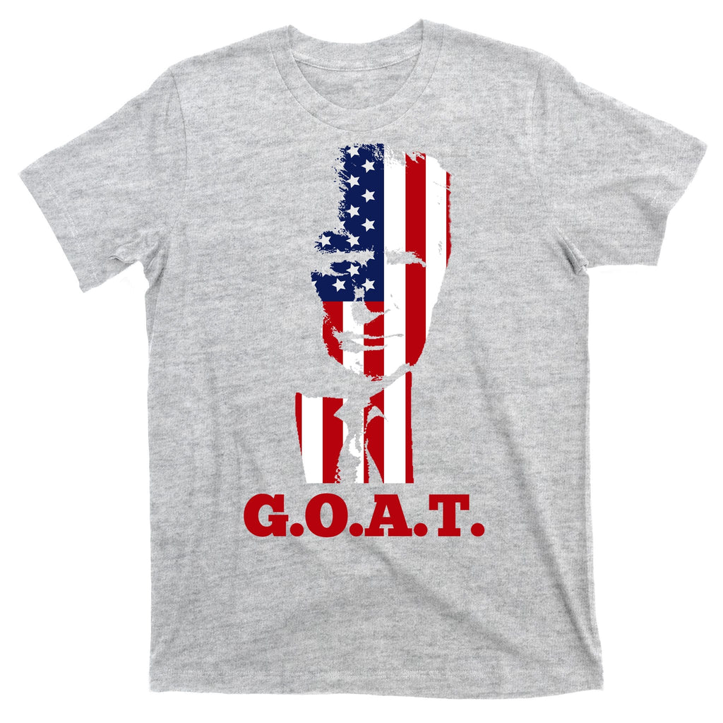 Trump USA Flag GOAT T-Shirt product image 9