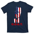 Trump USA Flag GOAT T-Shirt product image 1