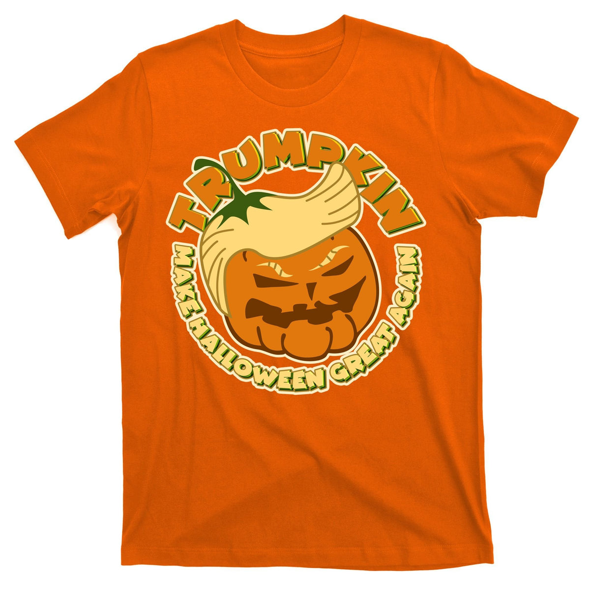 Trumpkin Make Halloween Great Again Fun Pumpkin T-Shirt product image 5
