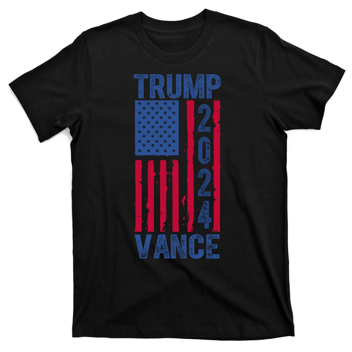 Trump Vance 2024 Us Flag Election T-Shirt product image 7