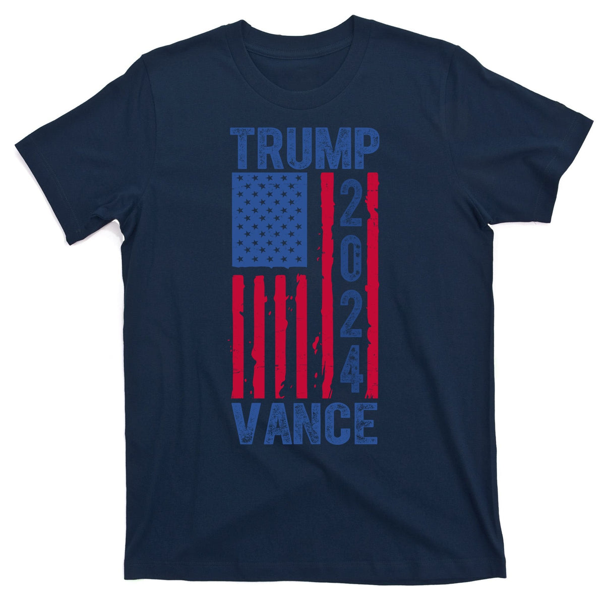 Trump Vance 2024 Us Flag Election T-Shirt product image 1