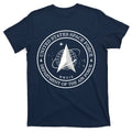 United States Space Force Outline Logo T-Shirt product image 1