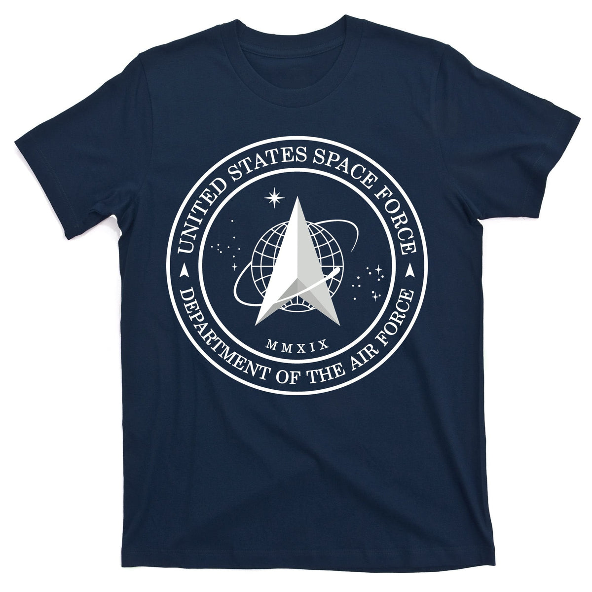 United States Space Force Outline Logo T-Shirt product image 1