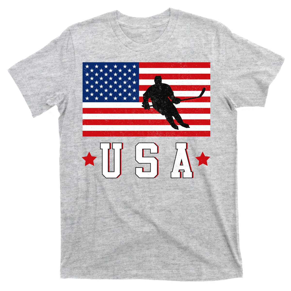USA Hockey Winter Sports Games T-Shirt product image 9