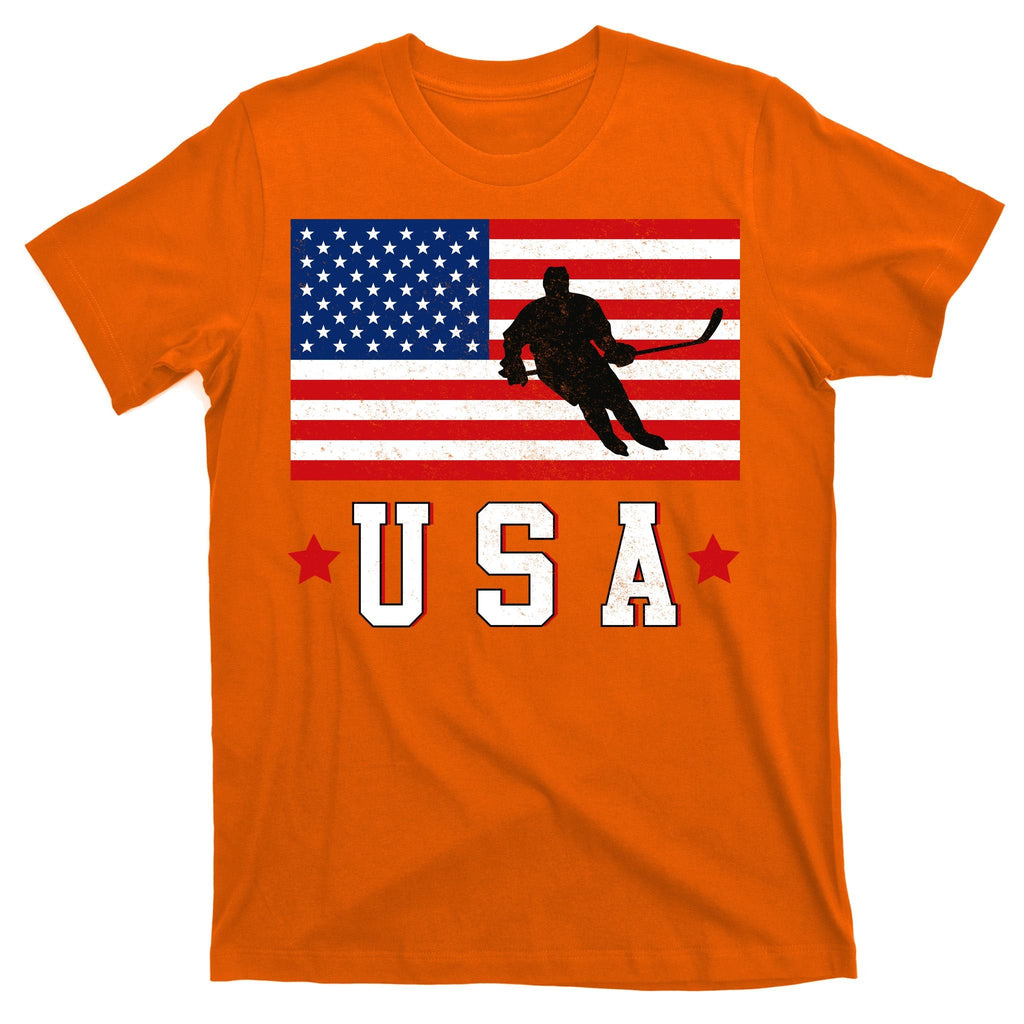 USA Hockey Winter Sports Games T-Shirt product image 5