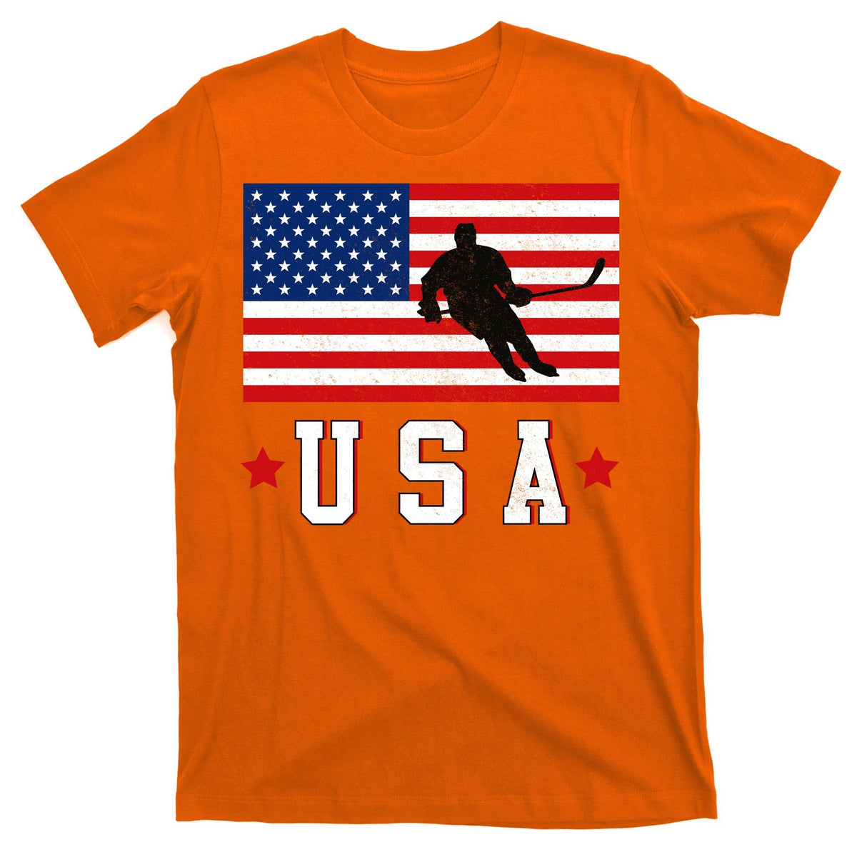 USA Hockey Winter Sports Games T-Shirt product image 5