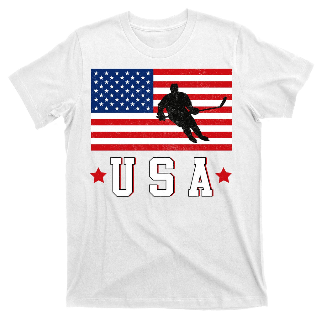 USA Hockey Winter Sports Games T-Shirt product image 11