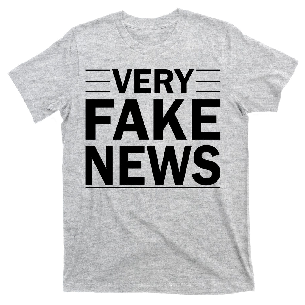 Very Fake News Funny Political T-Shirt product image 9