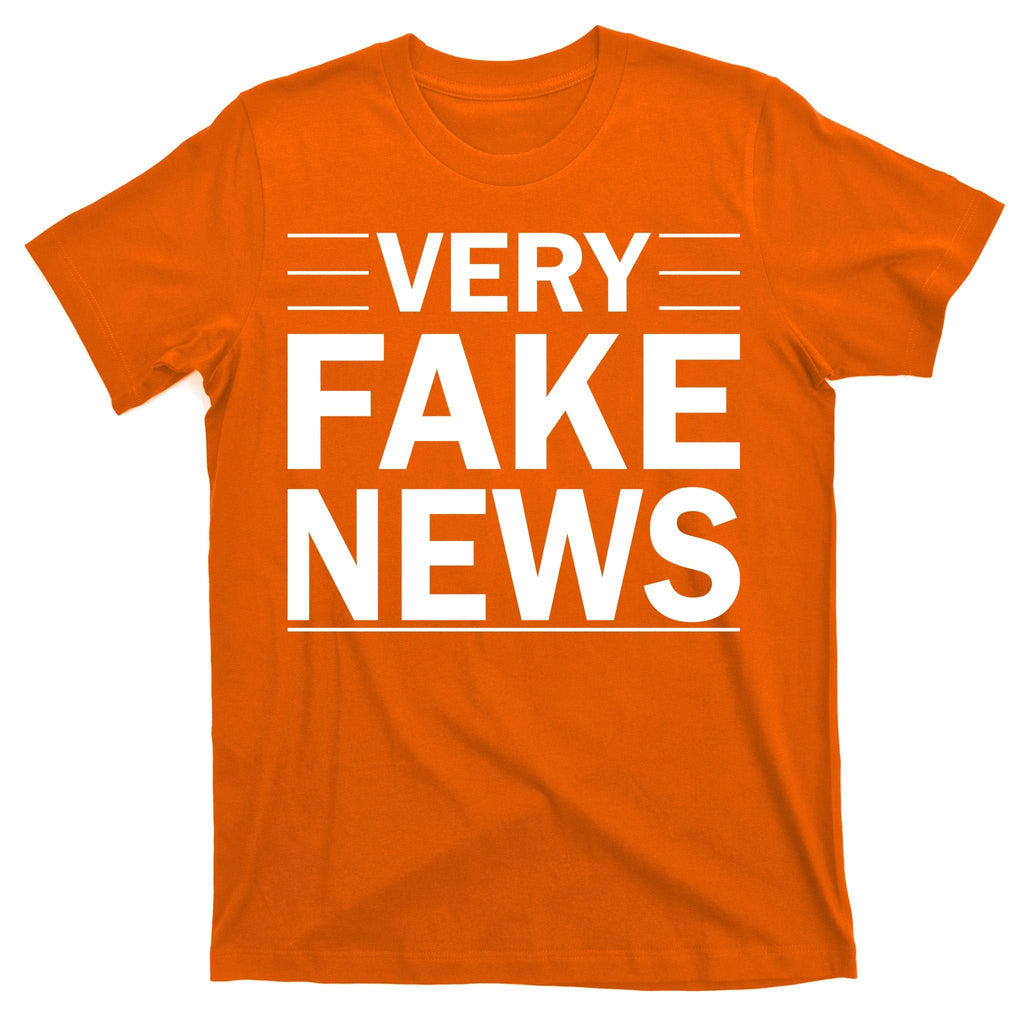 Very Fake News Funny Political T-Shirt product image 5