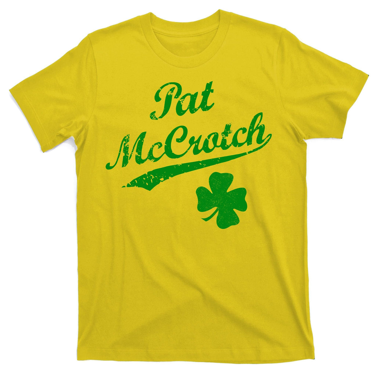 Vintage Pat McCrotch St. Patricks Day Shamrock T-Shirt product image 3