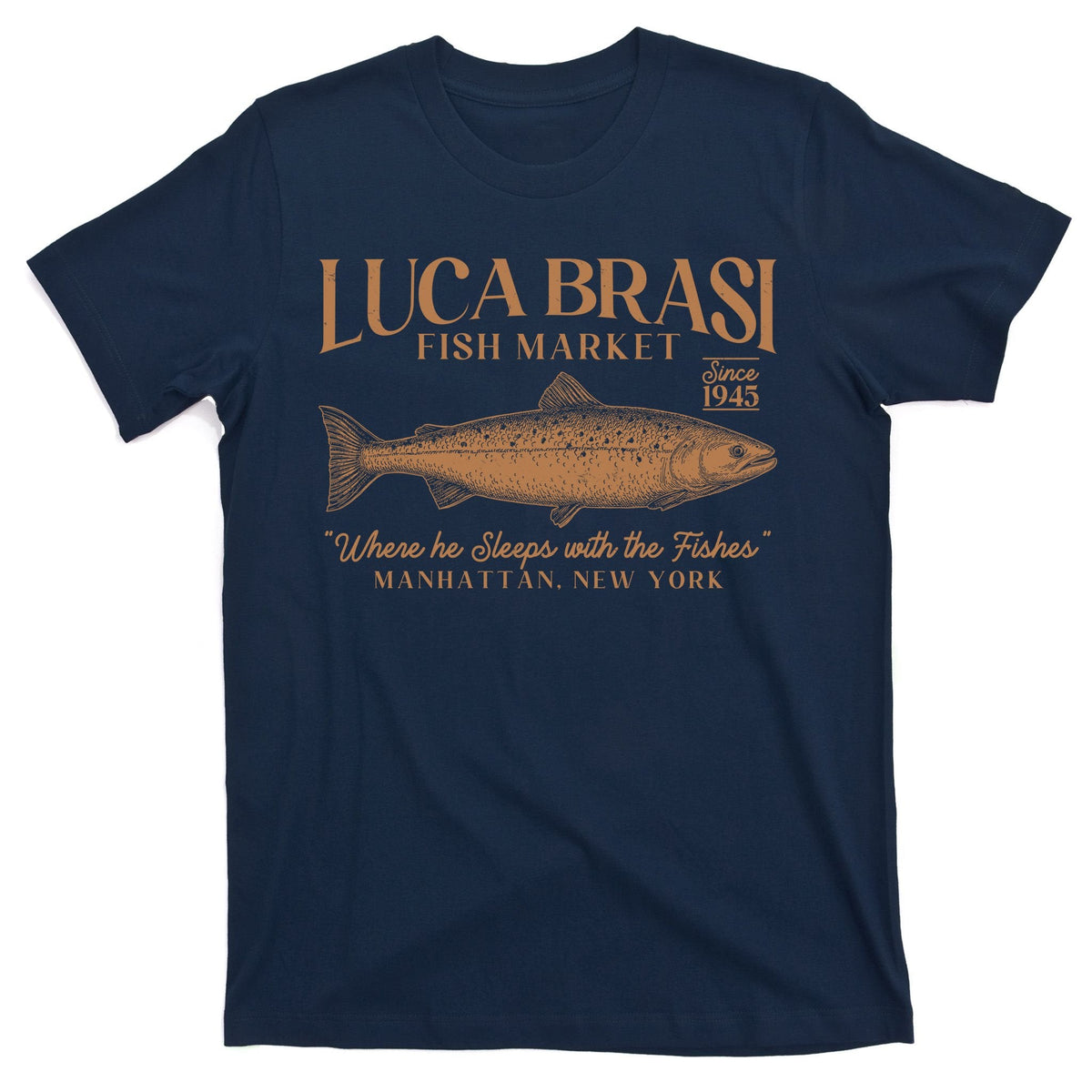 Vintage Luca Brasi Fish Market Since 1945 Where He Sleeps product image 1