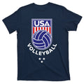 Volleyball USA Support The TeamUSA Flag Beach T-Shirt product image 1