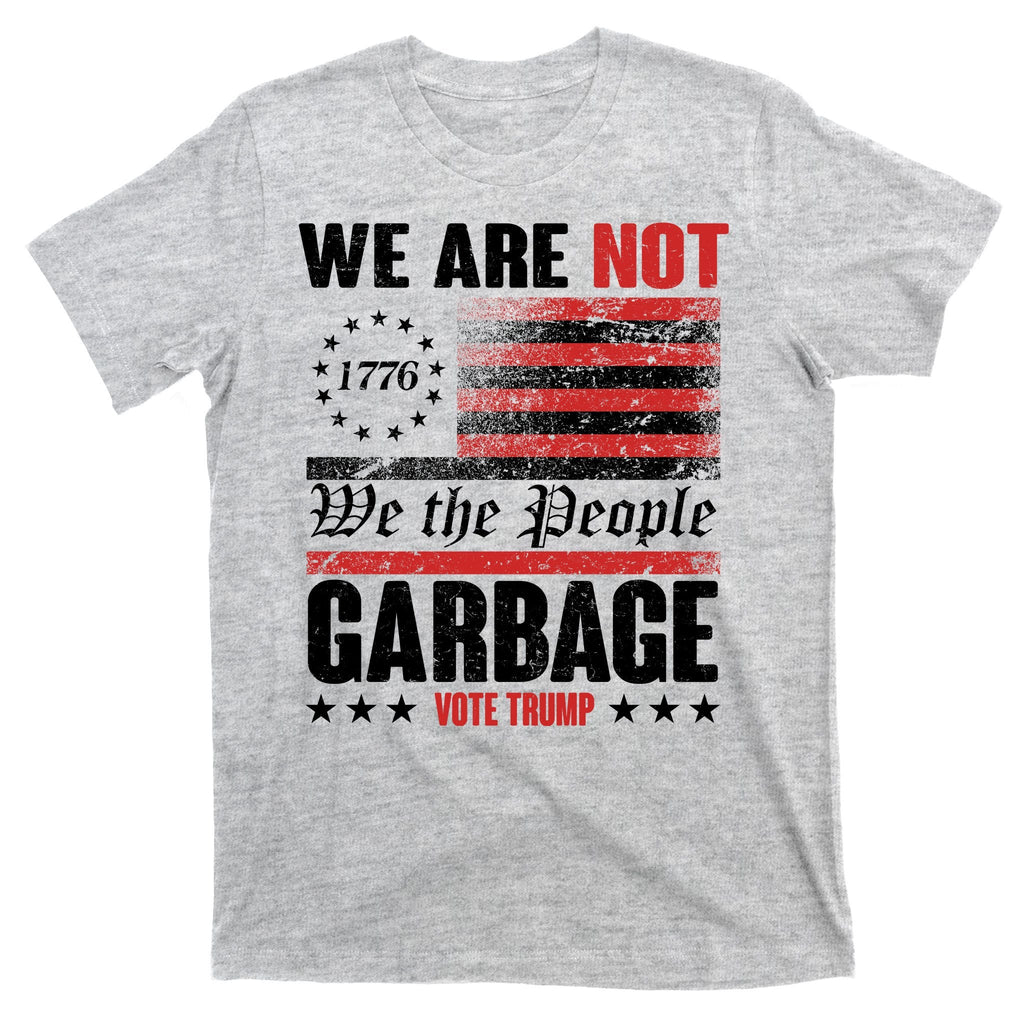 We Are Not Garbage Vote Trump T-Shirt product image 9