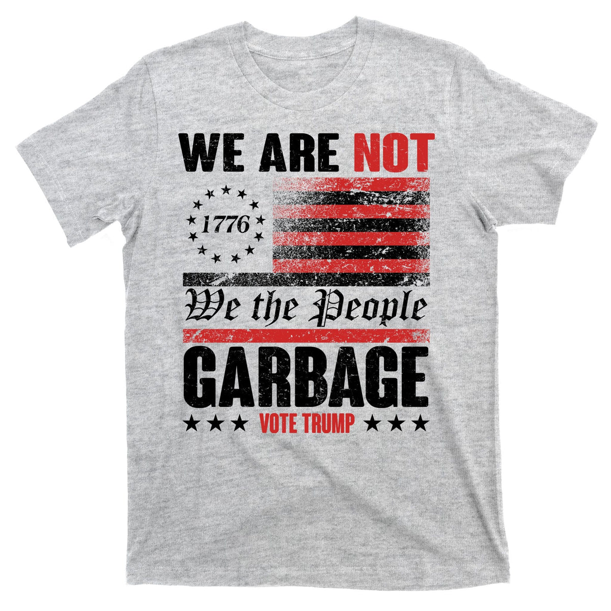 We Are Not Garbage Vote Trump T-Shirt product image 9