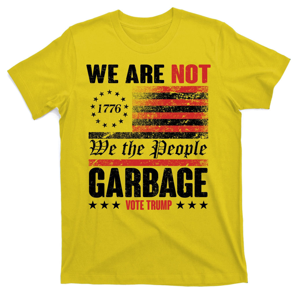 We Are Not Garbage Vote Trump T-Shirt product image 3