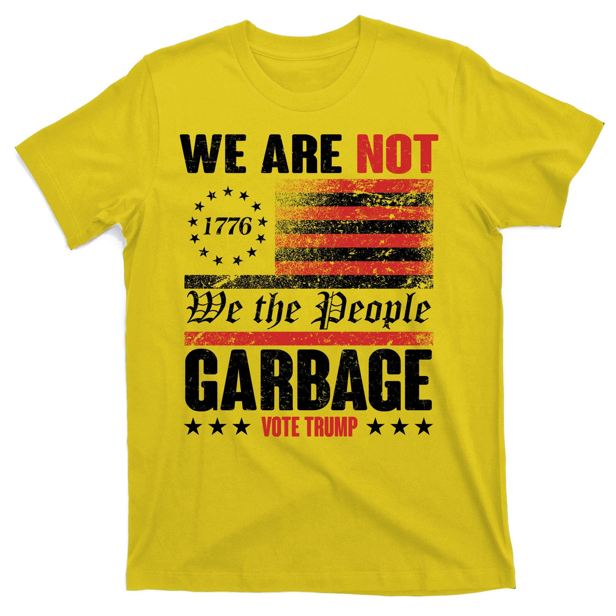 We Are Not Garbage Vote Trump T-Shirt product image 3