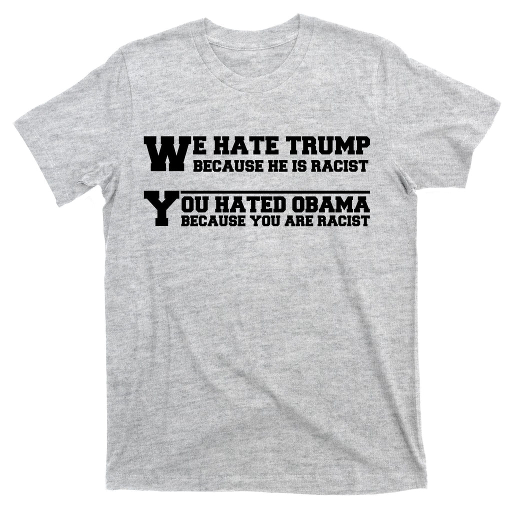 We Hate Trump Because He is Racist. You Hated Obama Are product image 9