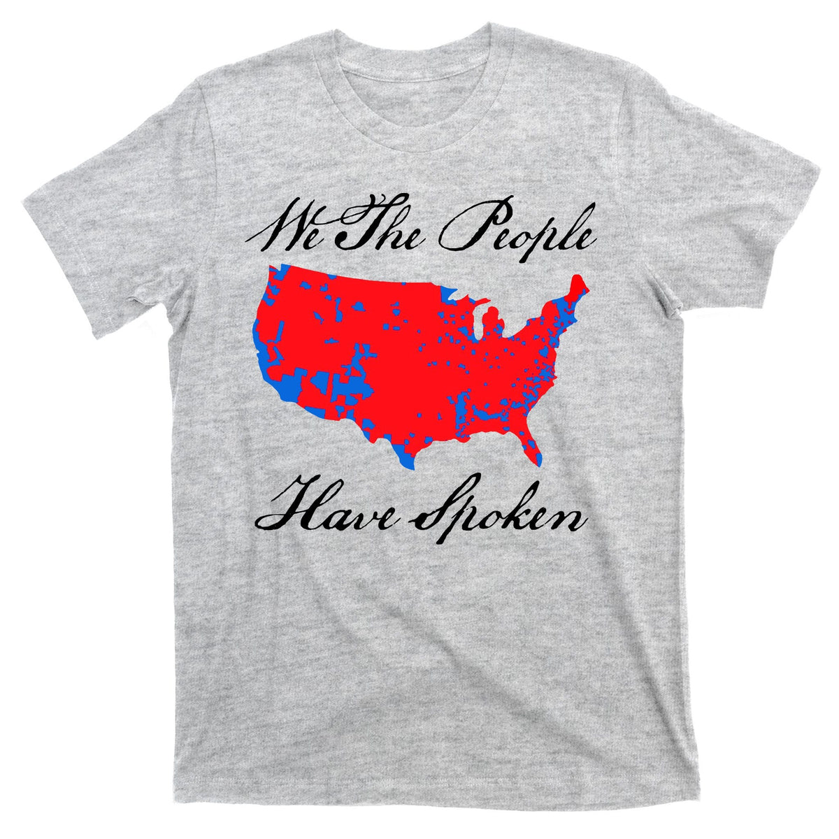 We The People Have Spoken 2024 Election Map T-Shirt product image 9