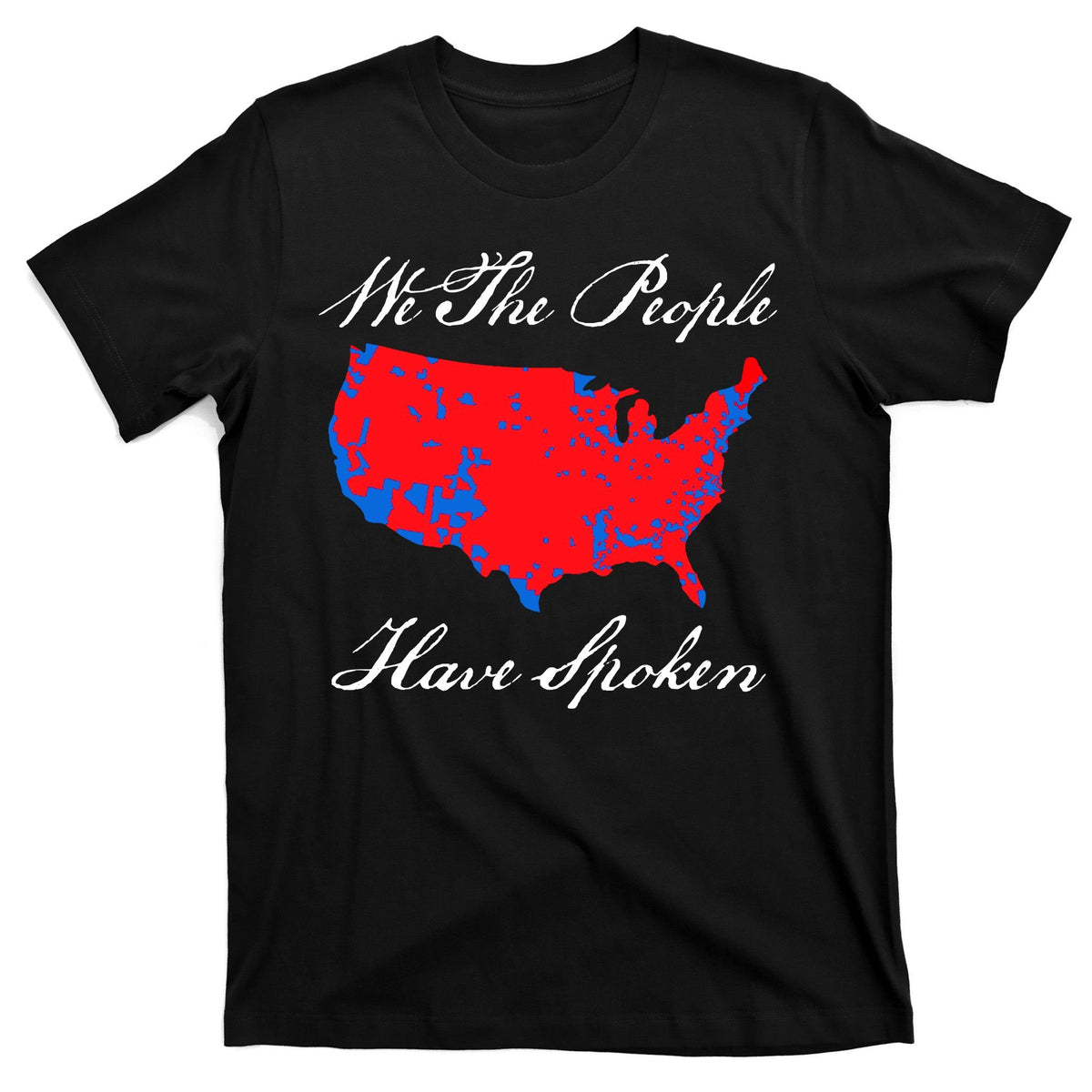 We The People Have Spoken 2024 Election Map T-Shirt product image 7