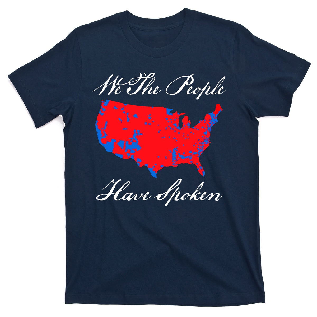 We The People Have Spoken 2024 Election Map T-Shirt product image 1