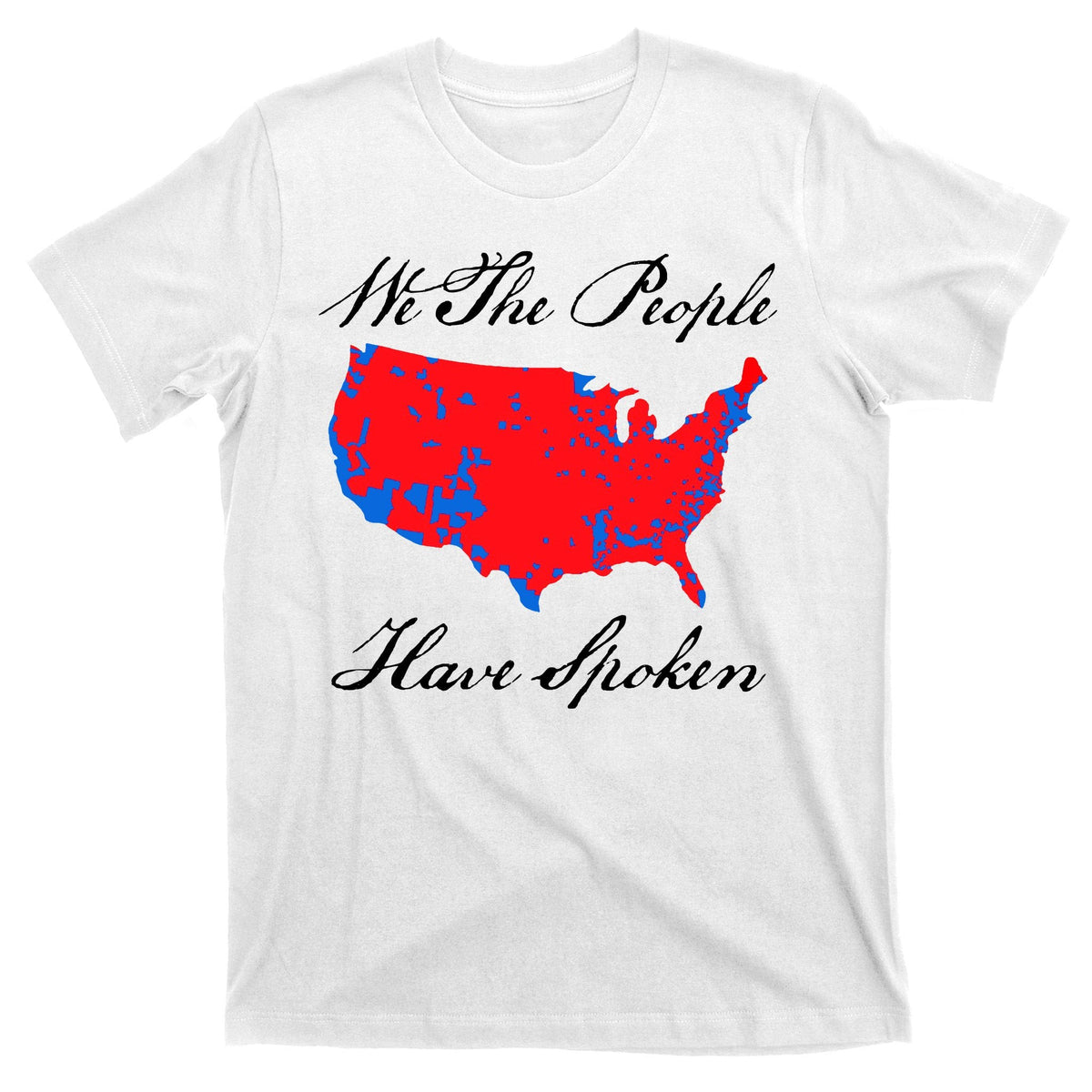 We The People Have Spoken 2024 Election Map T-Shirt product image 11