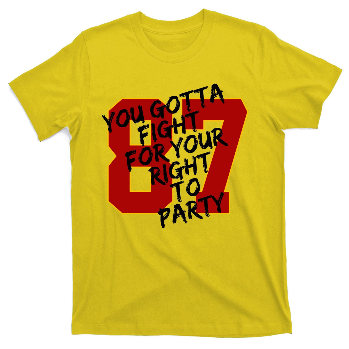 You Gotta Fight For Your Right To Party Kansas 87 T-Shirt product image 3