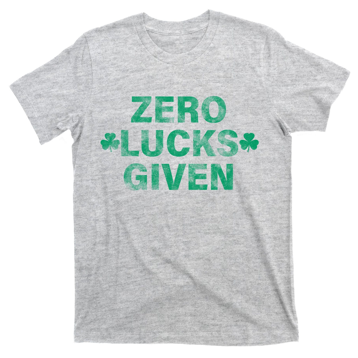 Zero Lucks Given Vintage St Patricks Day T-Shirt product image 9