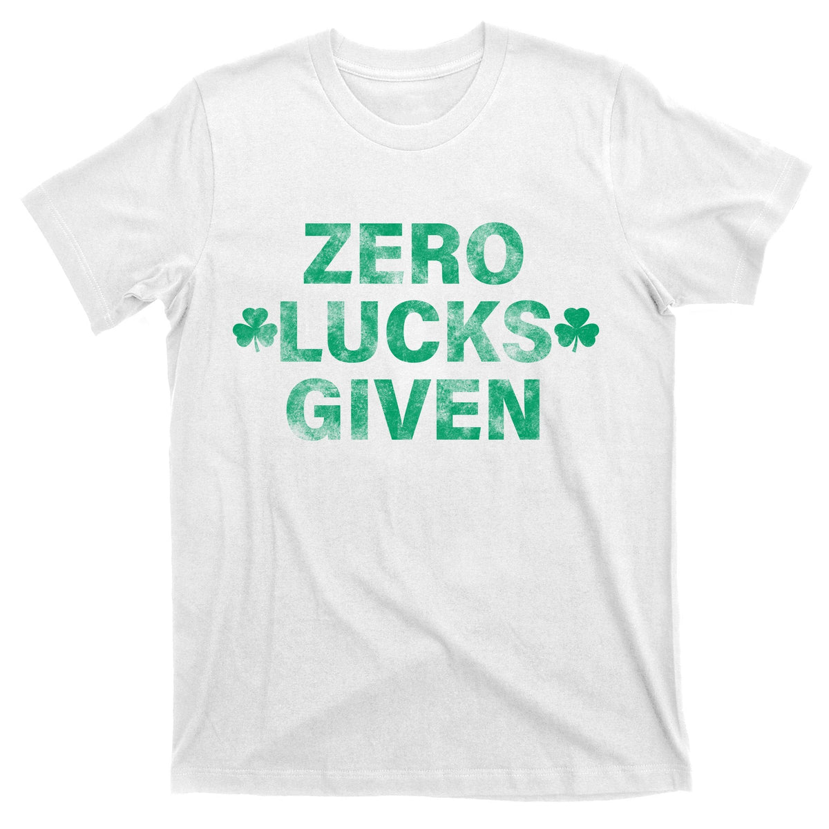 Zero Lucks Given Vintage St Patricks Day T-Shirt product image 11